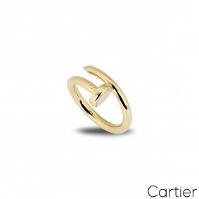 Cartier 18k Yellow Gold Juste un Clou Ring Size 56 B4092600 Cartier 18k Yellow Gold Juste un Clou Ring Size 56 B4092600